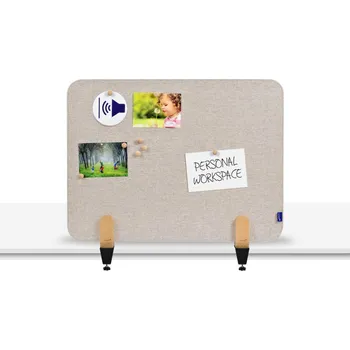 Lampička Legamaster Nástěnková stolní dělící přepážka 60 x 80 cm se svorkou, béžová LEG-7209820