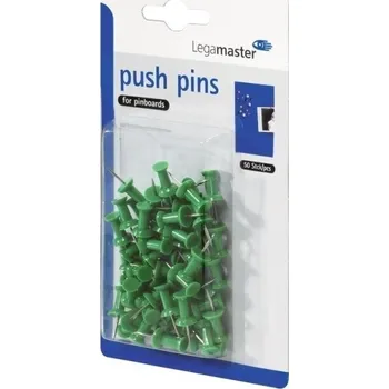 Legamaster Špendlíky, sada 50 ks, zelené LEG-7145104