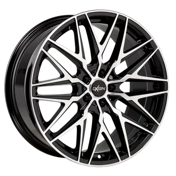 Alu kolo Alu disk OXIGIN 25 Oxcross 7.5x18, 5x114.3, 72.6, ET45 black full polish