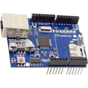 Elektronická stavebnice Recenze Ethernet Shield W5100 R3 pro Arduino
