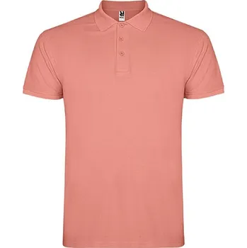 ROLY STAR pánská polokošile Barva: lososová, Velikost: 2XL