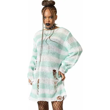 Pánský svetr svetr unisex - Peppermint Knit - KILLSTAR - KSRA006203