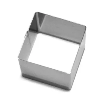 Vykrajovátko Vykrajovátko na minidortíky čtverec nerez 4,5x4,5 cm