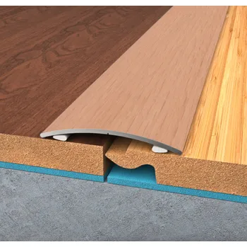 Podlahová lišta BOHEMIA PROFIL Samolepící přechodový profil 930/1, 90 cm - dřevěná dýha - BUK