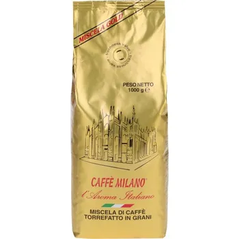 Káva Caffé Milano Gold Zrnková káva 1000 g