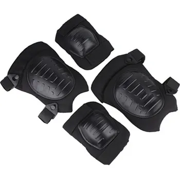 Chránič nohou Chrániče kolen a loktů taktický set Emerson Gear® Black