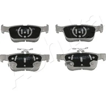 Brzdová destička Sada brzdových destiček, kotoučová brzda ASHIKA 51-00-0300