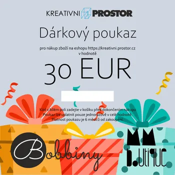 Dárkový potravinový koš Dárkový poukaz na 30 EUR