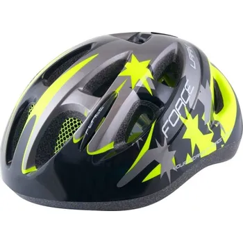 Cyklistická přilba dětská helma Force Lark, černá/fluo - vel. S 303385