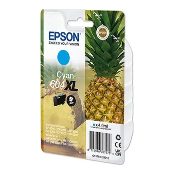 Počítačové příslušenství Epson 604XL T10H240 C13T10H24010 azurový (cyan) originální cartridge