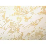 PUFAS | Dekorativní metalický nátěr Crystal Finish 0002-125 | 750 ml | Creme + Akrylátový nátěr Pufas Crystal Finish 750 ml s částečky skla Creme