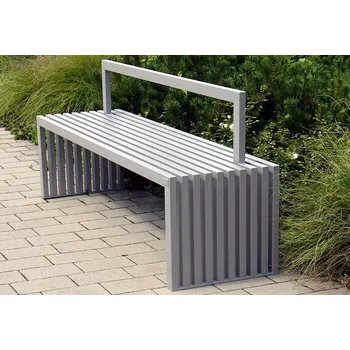 Zahradní lavice Ocelová lavička FOCA