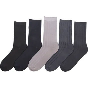 Pánské ponožky DARRÉ Pánské ponožky vysoké jednobarevné bambusové 1 Velikost: 39 - 42 Černá