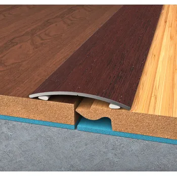 Podlahová lišta BOHEMIA PROFIL Samolepící přechodový profil 940/1, 90 cm - dřevěná dýha - MERBAU