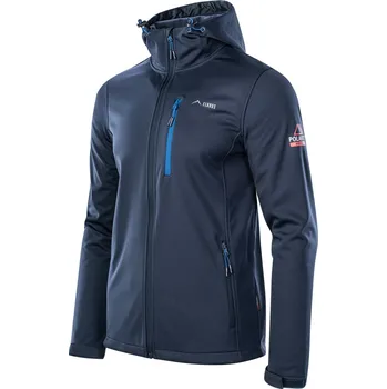 Pánská softshellová bunda ELBRUS Ifaro Polartec - pánská softshellová bunda (modrá) Velikost: M