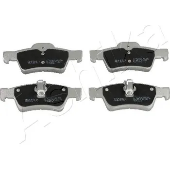 Brzdová destička Sada brzdových destiček, kotoučová brzda ASHIKA 51-00-0511