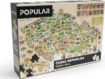 Popular Mapa České republiky 160 dílků