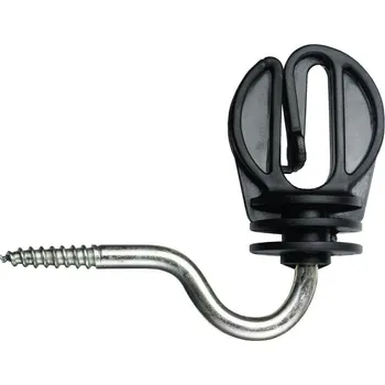 Pro koně Izolátor páskový kruhový pro elektrický ohradník, s vrutem