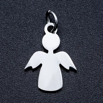 Materiál na výrobu šperku Šperky4U Ocelový přívěšek - andílek - OK1342-ST