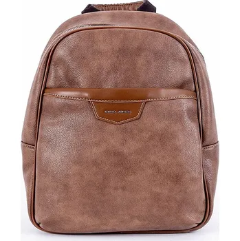 Městský batoh Středně velký městský hnědý batoh David Jones CM6553, obsah cca. 8 l