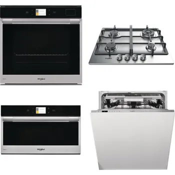 Set domácích spotřebičů WHIRLPOOL W9 OP2 4S2 H + WHIRLPOOL TKRL 661 IX EU + WHIRLPOOL W9 MD260 IXL + WHIRLPOOL WIO 3T133 PLE