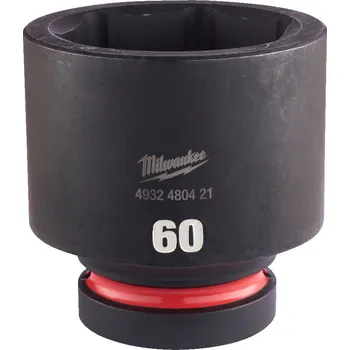 Gola hlavice MILWAUKEE Průmyslové hlavice Shockwave 1" HEX 60mm krátké