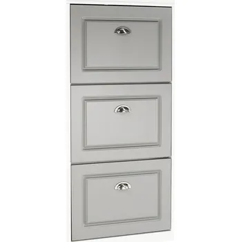 Botník Tempo Kondela Epery TYP 2 (bílá + šedá)