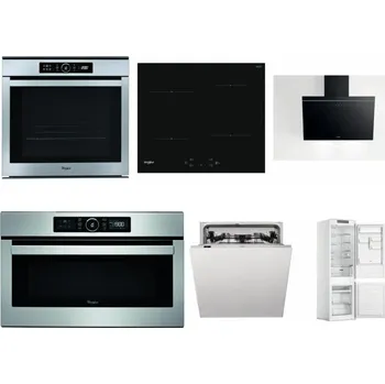 Set domácích spotřebičů WHIRLPOOL ABSOLUTE AKZM 8480 IX + WHIRLPOOL WS Q2760 BF + WHIRLPOOL AKR 62F LT K + WHIRLPOOL ABSOLUTE AMW 730 IX + WHIRLPOOL WIC 3C33 PFE + WHIRLPOOL WHC18 T311