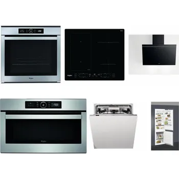 Set domácích spotřebičů WHIRLPOOL ABSOLUTE AKZM 8480 IX + WHIRLPOOL WL B8160 NE + WHIRLPOOL AKR 62F LT K + WHIRLPOOL ABSOLUTE AMW 730 IX + WHIRLPOOL WIO 3T133 PLE + WHIRLPOOL ART 66112