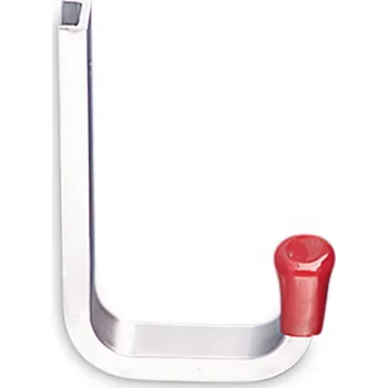 Věšák Hliníkový háček na stěnu ZWH2