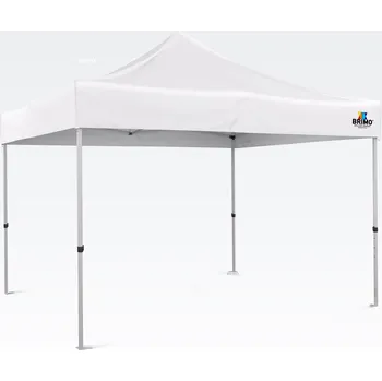 Zahradní stan BRIMO Zahradní párty stan S. Ocel eco Rozměr stanu: 3x3m, Barva stanu: Bílá + 5 letá záruka a servis zdarma!