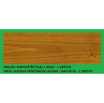 Olej na dřevo BBB Napouštěcí olej 2,7lt Jedle BBB BARVY PLUS IR-01 02700 jedle