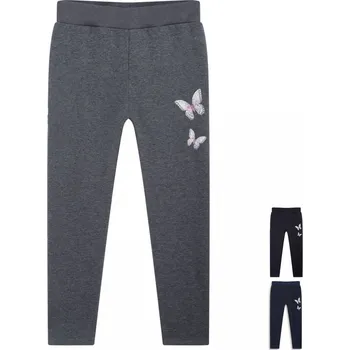 KUGO DÍVČÍ LEGÍNY ZATEPLENÉ "FREE" Barva: černá, Velikost: 116