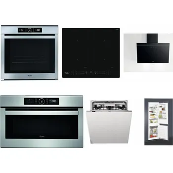 Set domácích spotřebičů WHIRLPOOL ABSOLUTE AKZM 8480 IX + WHIRLPOOL WL S7260 NE + WHIRLPOOL AKR 62F LT K + WHIRLPOOL ABSOLUTE AMW 730 IX + WHIRLPOOL WIO 3O540 PELG + WHIRLPOOL ART 65031