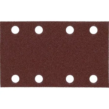 Příslušenství k nářadí MILWAUKEE Brusný papír – Suchý zip 80 x 133 mm zrn. 240 (10 ks)