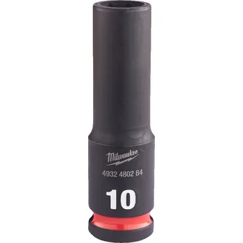 Gola hlavice MILWAUKEE Průmyslové hlavice Shockwave 3/8" HEX 10mm dlouhé