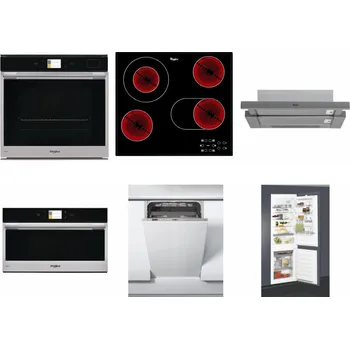 Set domácích spotřebičů WHIRLPOOL W9 OP2 4S2 H + WHIRLPOOL AKT 8190/BA + WHIRLPOOL AKR 749/1 IX + WHIRLPOOL W9 MD260 IXL + WHIRLPOOL WSIC 3M27 C + WHIRLPOOL ART 65031