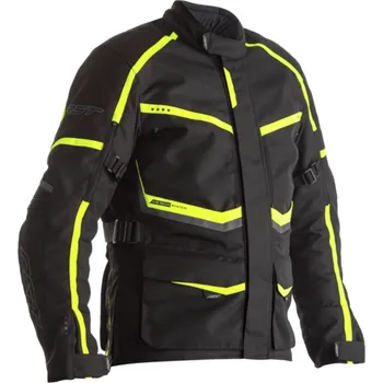 Moto oblečení Textilní bunda RST 2361 Maverick CE Black / Fluo Yellow - S