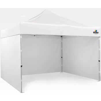 Zahradní stan BRIMO Nůžkový stan S. Ocel Rozměr stanu: 3x3m, Barva stanu: Bílá + 5 letá záruka a servis zdarma!