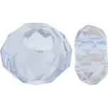 Šperky4U Skleněný navlékací korálek Rondelle - RD0028