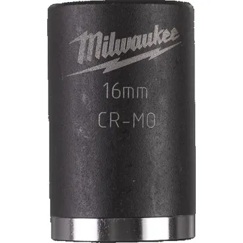 Gola hlavice MILWAUKEE Průmyslová hlavice Shockwave 3/8" HEX 16mm, krátká