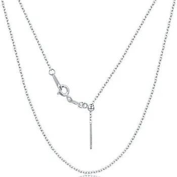 Řetízek Šperky4U Dětský stříbrný řetízek očkový, délka 35-40cm - NB-7042