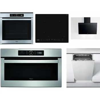 Set domácích spotřebičů WHIRLPOOL ABSOLUTE AKZM 8480 IX + WHIRLPOOL WL S7260 NE + WHIRLPOOL AKR 62F LT K + WHIRLPOOL ABSOLUTE AMW 730 IX + WHIRLPOOL WSIC 3M27 C