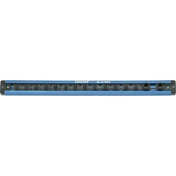 Gola hlavice Nástrčná lišta, 13 vnějších a 2 vnitřní 4-hranných adaptérů 1/4" 380mm GEDORE