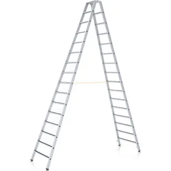 Žebřík Zarges ZARGES stupňový stojací žebřík R13step B, délka 2,27 m + doprava zdarma