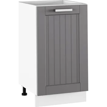 Kuchyňská skříňka Tempo Kondela Janne Typ 54 (tmavě šedá + bílá)