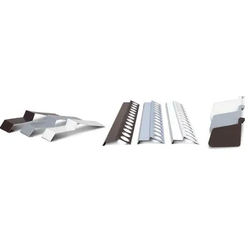 Stavební profil Balconi Balkonový profil ROHOVÝ 90° 2m bílý