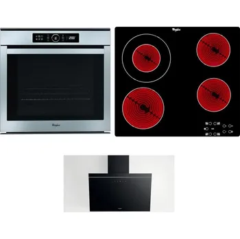 Set domácích spotřebičů WHIRLPOOL ABSOLUTE AKZM 8480 IX + WHIRLPOOL AKT 8130/NE + WHIRLPOOL AKR 62F LT K