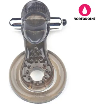 VšeNaSex.cz Vibrační erekční kroužek Double Ring