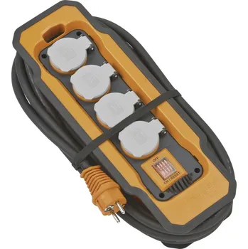 Prodlužovací kabel Zásuvkový rozvaděč 4 zásuvky H07RN-F3G2,5 5m Brennenstuhl